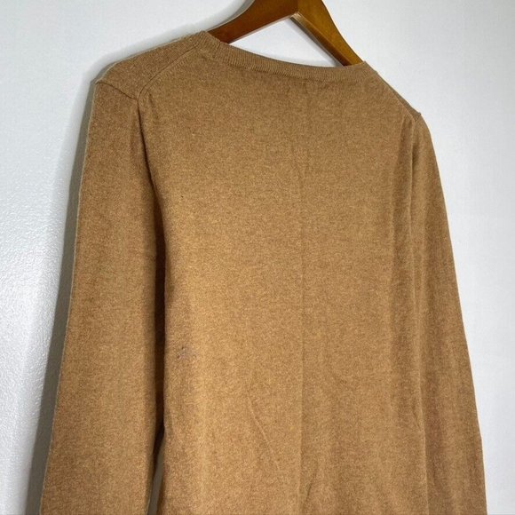 J Crew Brown Scottish Terrier Dog Graphic Sweater Size Large Women’s - Picture 7 of 10